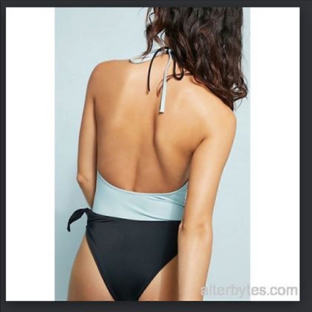 Solid & Striped The Matilde Colorblocked One-Piece Size S - Picture 3 of 6